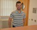 Bild: jr
Jan Stanek steht am Empfang seiner neuen Physiotherapiepraxis, die ab 2. April geöffnet sein wird.
