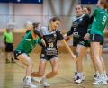 Bild: Günter Uschold
Carina Hauser (am Ball/Szene aus einem anderen Spiel) traf gegen Forchheim acht Mal.