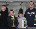 Bild: Monika Ziegler
Vier der sechs erfolgreichen Amberger Boxer: (von links) Valentin Wasiliew, Leni Kowalczyk, Kirill Semenow und Eric Propp.
