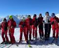 Bild: DJK Falkenberg/exb
Die DJK-Ski-Übungsleiter bei der Abschlussfahrt im Zillertal.