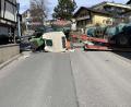 Bild: Kantonspolizei St. Gallen
Ein schwerer Traktorunfall hat sich in Uznach im Kanton St. Gallen ereignet.