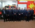 Bild: Feuerwehr Liebenstein/exb
Von links: Bürgermeister Lothar Müller, Zweiter Schriftführer Christian Gmeiner, Vorsitzender Thomas Zölch, Johannes Ziegler, Zweiter Kommandant Emanuel Schmid, Kassier Philipp Zölch, Kommandant Matthias Schmid, Zweiter Vorsitzender Jakob Kraus, Zweiter Kassier Josef Schuller jun., Günther Zölch, Wolfgang Gmeiner, und Schriftführer Michael Härtl.