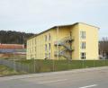 Bild: Hirsch
Die Schwandorfer Förderstätte der "Barmherzigen Brüder Behindertenhilfe" entstand in unmittelbarer Nachbarschaft zum Hospiz, zum Ämterzentrum und zum Landratsamt.