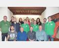 Bild: hme
Die Führungsmannschaft des SV Kohlberg-Röthenbach mit Vorsitzendem Norbert Merkel (sitzend, Zweiter von rechts).