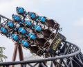 Archivbild: Philipp von Ditfurth/dpa
Ein Zug der Achterbahn "Voltron Nevera" fährt mit Wasserdummys beladen über die Schienen. Die neue Achterbahn wird derzeit mit Dummys erprobt und soll voraussichtlich im Frühjahr eröffnet werden.
