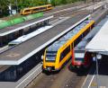 Symbolbild: Helmut Kunz
Die Bahn fährt wieder nach Plan. Auch am Bahnhof Weiden gab es zuletzt keine Einschränkungen. Die Gefahr weiterer Streiks scheint gebannt: Am Montagabend einigten sich Bahn und Gewerkschaft GDL.