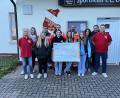 Bild: fs
FC-Förderverein Dießfurt spendet an Helfer vor Ort.