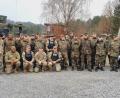 Bild: R. Kreuzer
Die Reservisten der Kreisgruppe Oberpfalz-Nord mit ihren Kameradschaften üben mit der 615th Military-Police Vilseck in Grafenwöhr.