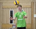 Archivbild: Hubert Ziegler
Laurenz Mecke überzeugte als Zuspieler bei seinem Drittliga-Debüt.