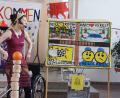 Bild: Evangelische Kirchengemeinde Tirschenreuth/exb
Magdalena Bottesch aus Leipzig vermittelte bei der Kinderbibelwoche in Tirschenreuth verschiedene Tugenden.