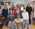 Bild: soj
Neuwahlen gab es beim Fichtelgebirgsverein Ebnath. Im Bild (vorne, von links) Uwe Siart, Martin Exner und Eberhard Söllner sowie (hinten, von links) Gerd König, Waltraud Schreyer, Bert und Inge Flor, Christine Horn, Berthold Enders und Josef Söllner.