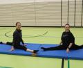 Bild: prh
Daniela Dlabolová und Luisa Striegl (von rechts) werden künftig Kinder ab acht Jahren mit einer Mischung aus Kunst- und Geräteturnen sowie Sportakrobatik trainieren.