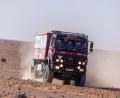 Bild: Ruppert
Renntruck "Manni" bei der Dakar Classic in Aktion: Beim ""Dakar-Briefing" der Familie Ruppert kann auch der Lkw besichtigt werden.