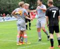 Archivbild: hho
Am Ostermontag treffen der Tabellenzweite FC Tirschenreuth und der Dritte TSV Waldershof aufeinander. Im Hinspiel (Szene) bejubelten die Waldershofer (graue Trikots) einen 4:3-Erfolg.