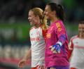 Bild: Swen Pförtner/dpa/Archivbild
Torhüterin Maria Luisa Grohs war die Münchner Heldin im Pokal-Halbfinale.
