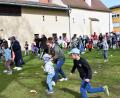 Bild: rgr
Auf der Grünfläche beim Stadtpark machten die Kinder "Jagd" auf die Kuscheltiere.