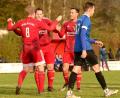 Bild: ham
Es gibt derzeit einiges zu bejubeln bei der SpVgg Pfreimd: (von links) Dennis Lobinger, Bastian Lobinger und Michael Busch.