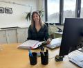 Bild: Matthias Bäumler/fph
Michelle Serret liebt das papierlose Büro. Ihre Unterlagen passen in einen Ordner.