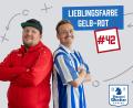 Bild: Gube, Marina
Obwohl die beiden hier Rot (Faktenschecki) beziehungsweise Blau-Weiß (Tracer) tragen: In der aktuellen Folge geht es um die Farbe Gelb-Rot.