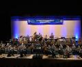 Bild: kki
Mit den letzten Klängen der Fanfare aus "Also sprach Zarathustra" war die Bühne beim Gastspiel des Heeresmusikkorps Veitshöchheim unter der Leitung von Oberstleutnant Roland Kahle hell erleuchtet.