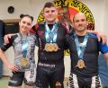 Bild: exb
Erfolgreich für den ATSV Tirschenreuth in Nürnberg: (von links) Luana Taleb, Lukas Gruber und Felix Kraus.