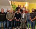 Bild: ATSV Tirschenreuth/exb
Die gewählte Vorstandschaft mit Bürgermeister Franz Stahl und Jürgen Steinhauser (rechts), Vorsitzender des ATSV-Hauptvereins.