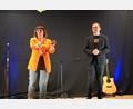 Bild: fvo
Franzi Glaser und Stephan Rosner, die Moderatoren des Abends.