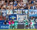 Bild: Sascha Janne
Die Sechziger feiern vor ihren Fans das 1:0 von Morris Schröter.