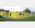 Bild: u
Der Neubau des Antonius-Kindergartens war ein Thema beim CSU-Bürgergespräch. Seit September 2022 findet der Kindergartenbetrieb in Containern statt, die auf dem ehemaligen WE-Fußballplatz aufgebaut wurden.