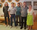 Bild: Schützenverein Groschlattengrün/exb
Beim Schützenverein Groschlattengrün stand die Preisverteilung des Sauschießens an. Im Bild (von links) Alexander Hein, Hermann Braun, Elmar Hein, Detlef Syring und Vorsitzende Birgit Wohlrab.