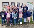Bild: Krones
Kinder der Josef-Voit-Grundschule fordern lautstark und mit Nachdruck ihre Kinderrechte ein.