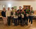 Bild: Nadine Meier/exb
Sechs prächtige Dipladenien waren die Hauptgewinne bei der Blumentombola des Obst- und Gartenbauvereins Angfeld und Umgebung.