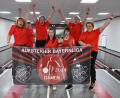 Bild: Kerstin Kiener
Die erfolgreiche Pirker Mannschaft: (von links) Melanie Dobner, Hannelore Wagner, Petra Dillling, Katharina Nickl, Angelika Helgert, Carola Nickl und Corinna Nickl.