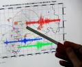 Bild: Jan Woitas/dpa
Der Seismologe Siegfried Wendt vom Geophysikalischen Observatorium der Universität Leipzig zeigt die seismographischen Aufzeichnungen eines Erbebens bei Pegau (Sachsen) im Jahr 2010 am 06.08.2014 im Observatorium auf dem Collm (Sachsen).