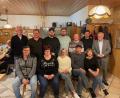 Bild: Gemeinde Kulmain/exb
Die Vorstandsmannschaft des Heimatvereins mit Bürgermeister Günter Kopp.
