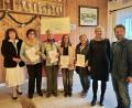 Bild: Frauen-Union Wiesau/exb
Treue Mitglieder ehrte die FU Wiesau. Im Bild von links Olga Luft, Rita Bächer, Anna Burger, Gudrun Völkl, Evi Dutz, Rita Korb, Zweiter Bürgermeister Michael Dutz.