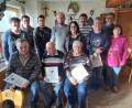 Bild: Josef Hanauer/exb
Ehrungen beim Kleintierzuchtverein: Im Bild vorne von links Bernhard Gleißner, Manfred Schmid, Monika Schmid, hinten von links Ramona Tretter, Andreas Hendl, Simon Hausknecht, Thomas Hoffmann, Nadja Dostler, Helmut Dostler, Jürgen Krüger, Oskar Schuster, Nadine Mitlmeier.