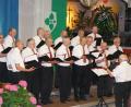 Archivbild: mmj
Immer gerne gehört: Der Männerchor beim Konzert in der Aula der Schule.