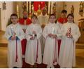 Bild: bk
Vier Kinder feierten in der Pfarrkirche ihre erste heilige Kommunion