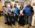 Bild: Aneta Siegert/exb
Die Volleyballabteilung im TuS Schnaittenbach bestätigt ihren Vorstand (von links): TuS-Vorsitzender Gerald Dagner, Martina Igl-Kellner, TuS-Jugendleiter Franz Schumann, Sandra Werner, Bürgermeister Manfred Schlosser und Präsident Günter Dobmeier.
