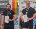 Bild: bim
Claus Piechatzek (rechts) gewann für den AC Amberg einen bayerischen Titel, daneben der zweitplatzierte Alexander Zeidler aus Landshut.