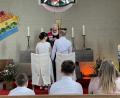 Bild: Ganzmann
Während manche Paare ihre Trauung zu zweit feierten, brachten andere Kinder und Familie mit in die Erlöserkirche Amberg.
