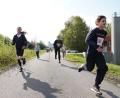 Bild: kaz
Bei der Aktion "Wir laufen für ein besseres Klima!" nehmen 25 Schulen aus dem Landkreis Tirschenreuth teil. Am Stiftland-Gymnasium gab es am Mittwoch einen Aktionstag.