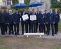 Bild: slh
Bürgermeister Richard Tischler und Altbürgermeister Arnold Kimmerl übernehmen gerne die Schirmherrschaften für das Jubelfest der Feuerwehr Weihern im nächsten Jahr