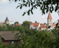 Bild: Petra Hartl
Die Pfarrei Ammerthal (links die Pfarrkirche St. Nikolaus und rechts die Frauenkirche) kommt nicht zu St. Georg Amberg, sondern zu St. Marien Sulzbach.