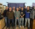 Bild: bk
Julian Kraus (hinten, Vierter von links) führt weiterhin das Vereinskartell. Neu im Vorstandsteam sind Toni Wolfram und Andreas Schnödt (Zweiter und Dritter von rechts)