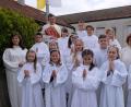 Bild: le
Einen großen Festtag erlebten 14 Kinder bei der Erstkommunion in ihrer Heimatkirche St. Johannes der Täufer.