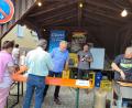 Archivbild: Manfred Wolfrath
Bratwurststand am Gassl-Fest 2023