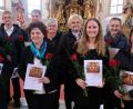 Bild: le
Die Jubilare des Kirchenchors Floß mit Kantor Andreas Kunz (Zweite Reihe, links).