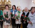 Bild: exb/Lehner
Für treue Mitgliedschaft wurde ausgezeichnet (von links): 2. Vorsitzende Kerstin Sommermann, Helga Wittmann-Behr, Erika Bock, Inge Reinl, Sieglinde Sommer, Sieglinde Schätzler, Doris Venzl und Vorsitzende Christa Riedel.